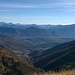Monte Tamaro 1962 mt.Panorama dalla vetta.