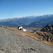 nun hinüber zur Bergstation, von wo mein Abstiegsweg beginnt