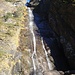 Der Wasserfall des Rio Cornera bei der Einmündung ins Haupttal.