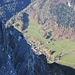 nur noch Tiefblick nach Vättis