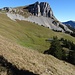 nach dem Steilanstieg ab Oberimbergli ist erstmals eine Wegspur zu erkennen