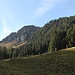 L'Arvigrat depuis Dürrenboden, au début de la randonnée