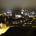 Blick von der Schartenfelstreppe auf die Altstadt von Baden.