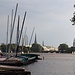 Blick von Bodo's Bootssteg Richtung Altstadt