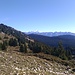 kurze Rast bei ca. P1600 mit Blick zu Mont Blanc und Aravis-Kette