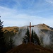 Kreuz oberhalb der Enning-Alm