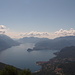Der Lago die Como mit Blick auf Bellagio.
