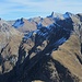Durchblick zur Wetterspitze; rechts der Schwarze Kranz