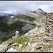 Pizzo Predèlp: Auf dem Gipfel, Blick Richtung Pizzo del Sole, links davon Le Pipe, das nächste Ziel dieses Tages.
