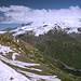 Cheget - Ausblick am Gipfel des "Kleinen Cheget" zum Elbrus.