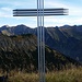 das letzte Fotos des wunderschönen Gipfelkreuzes