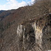 Die Felswände unterhalb von Schloss Werenwag zählen zu den wenigen Felsen im Donautal, die noch beklettert werden dürfen 