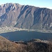 Monte San Giorgio : vista sul Lago di Lugano e il Monte Generoso
