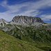 Die Rote Wand. Allgegenwärtig bei Touren um den Formarinsee.