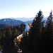 Blick nach Süden, die Zugspitze versteckt sich etwas