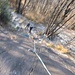 Io mi sparo il primo tiro di Nika per primo difficoltà 4b Ueli e Morena sullo sfondo