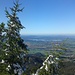 Murnau und der Staffelsee, dahinter der Peißenberg.