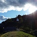 Abendstimmung auf der Alpe Faiù.