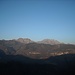 Comincia il tramonto sul Blacca.