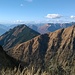 Panoramica percorrendo la cresta in direzione della Cima Sud Morisciolo.