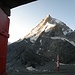 Ein neuer Tag ist erwacht und ich werde schon vom Matterhorn begrüsst