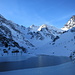 Das Eggenmandli-Südcouloir (in den Kessel von Altis, in der Sonne) wurde heute auch gefahren.