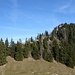 Aufstieg zum Mont Bifé. 