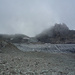 Zum Davonlaufen – sagt sich [sglider] beim Anblick des ausgeaperten Gletschers