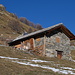 Alphütte Pletsche, heute schneefrei und sonnig