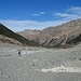 Blick hinab ins Trogtal, das einst vom Gletscher ausgefüllt war.