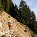 Auf dem Weg zur Mutkopfhütte