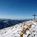 Gipfelkreuz vom Stockberg - Blick gegen Westen