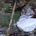 Der Bach führt fast kein Wasser, weil.....