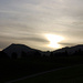 Sonnenaufgang beim Wirzweli. Links das Buochserhorn, rechts die Musenalp.