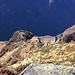 Vista a picco sull'Alpe Motto e su Rozzera