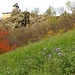 Rückblick zur Burg Sprechenstein