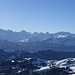 Winteröscht, Bolberg im Vordergrund unten. Rechts oben Blüemlere und Doldenhorn