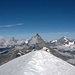 Breithorn. Sicht zum Matterhorn 