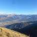 Vista sull'alta Valle Seriana dalla cima del Pizzo Formico.