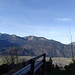 Blick auf die [tour94594 Notkarspitze] mit dem waldbedeckten Schafskopf davor. Links davon sieht man den Kamm vom [tour86687 Brünstlkopf bis zum Vorderen Feldernkopf]