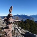 Hinterhorn mit dem speziellen Gipfelsteinmann