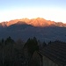Panoramica sul gruppo montuoso Morisciolo-Erbea-Gaggio.