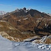 Gipfelaussicht vom Pizzo del Sole (2773,4m) nach Nordosten zum Scopí (3189,9m).