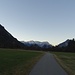 Alp und Zugspitze früh am Morgen