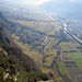 Obligatorisches Gipfelfoto auf das schöne Bündner Dorf Fläsch