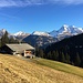 Die Alp Vorderi Bire,  Rauflihorn und Albristhorn