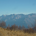 Panorama sulle Prealpi  e Alpi all'imbocco della Valtellina