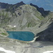 View from Pizolsattel down to Wildsee.