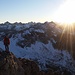 Bergsteigeridylle auf der Fuchskarspitze