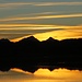 auf der Heimfahrt haben wir noch einen genialen Sonnenuntergang am Illasbergsee